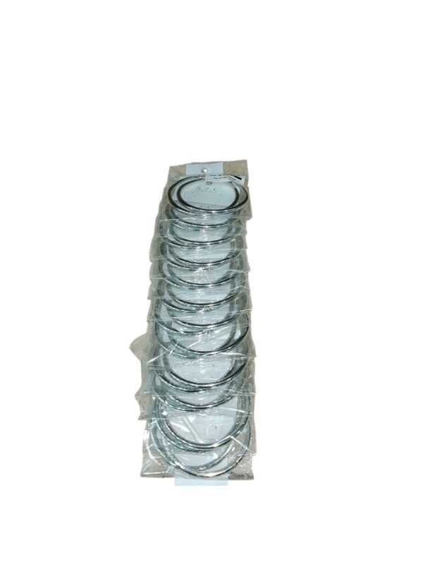 TIRA x1 Par Argollas Plateadas 5cm Gruesas Grandes – Chunky Jumbo Livianas – S.Z.C