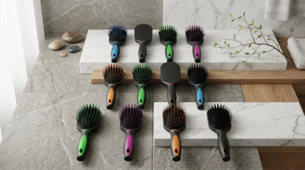 Cepillo-para-pelo-neumatico-ovalado-colores-surtidos-12-unidades-comercial-1.jpg Doce cepillos de pelo neumáticos ovalados en colores surtidos