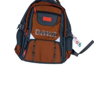 Mochila deportiva combinada marrón y gris 1 unidad