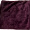 Cuellito Plush Violeta Oscuro