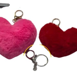 Llavero Peluche Corazón Surtido